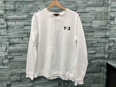 トップス 18AW Y-3 Big Sweatshirt stitch cotton M 18AW Y-3 Big Sweatshirt stitch cotton M Y-3 - 18AW Y-3 Big