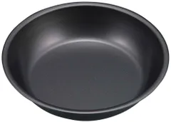 キャプテンスタッグ CAPTAIN STAG アウトドア 食器類 メタリックブラックコート プレート16cm UH-60 プレート皿 皿 お皿 料理 調理 お手入れ簡単 手入れ楽 UH0060 -