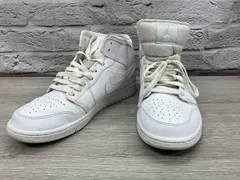 NIKE スニーカー Air Jordan 1 MID 表記サイズ27.5 ホワイト 