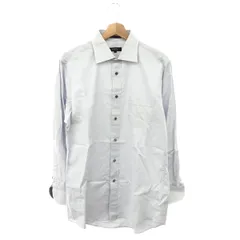 BURBERRY BLACK LABEL バーバリーブラックレーベル 長袖シャツ サイズ:41 ワイシャツ ノバチェック切替  コットン グレー メンズ / 240001160499