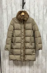 MONCLER/ダウンコート／ファー付き モンクレール　サイズ0