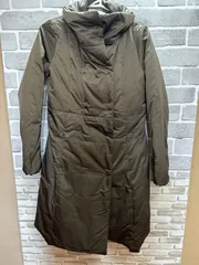 A【A24-42】◇ Down Collection    サイズM   ダウンコート　茶色　無地