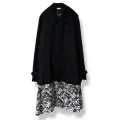 22ss COMME des GARCONS HOMME PLUS コート ウールギャバドッキングコート Mサイズ PI-C009 コムデギャルソンオムプリュス 