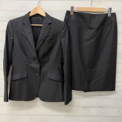 BURBERRY London バーバリー ロンドン スーツ ストライプ ブラック  Lサイズ