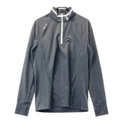 サイズ：S RLX ラルフローレン  長袖ハーフジップTシャツ  グレー系 [240101573032] ゴルフウェア レディース ストスト