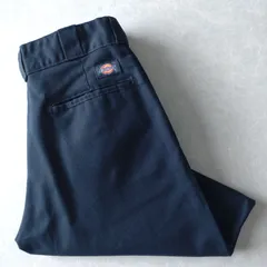■古着 Dickies ディッキーズ 874DN ワークパンツ チノ 濃紺 W30L30【D1635】
