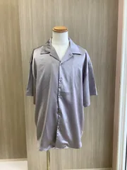 ADRER ポリサテンシャツ　Mサイズ　美品のサムネイル