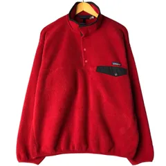 古着 90年代 パタゴニア Patagonia SYNCHILLA シンチラ スナップT 25450FA98 ハーフスナップ フリースプルオーバー USA製/evb032361