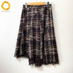 PERVERZE 25AW Knit Lace Jagged-hem Skirt - メルカリ