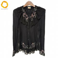 未使用級♡ユキトリイインターナショナル シアー クリンクル加工 