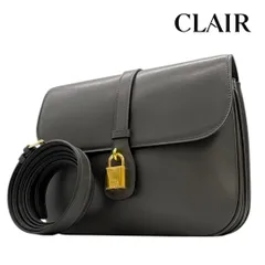 未使用展示品【訳あり】セリーヌ 斜め掛け ショルダーバッグ  ダブゥ バッグ レザーバッグ ポシェット グレー レディース CELINE