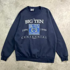 90年代 USA製 Lee SPORT リー BIG TEN CENTENNIAL カレッジプリント スウェットシャツ メンズXL 