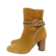 【中古】グッチ GUCCI 380949 Maori Lifford Heeled boots ショート ミドル ブーツ ブーティ 36.5 ブラウン系 グッチ GUCCI 380949 Maori Lifford Heeled boots ショート ミドル