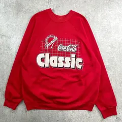 80~90年代 USA製 Coca-Cola コカ・コーラ スウェットシャツ メンズL 
