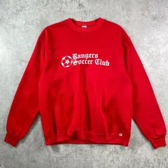 80年代 USA製 RUSSELL ATHLETIC ラッセル クラブチームプリント スウェットシャツ メンズL相当 