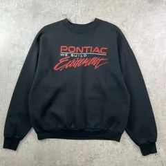 90年代 USA製 PONTIAC ポンティアック 企業ロゴプリント スウェットシャツ メンズXL 