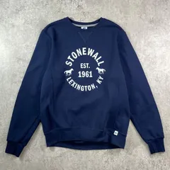 00年代 RUSSELL ATHLETIC ラッセル STONEWALL リバースタイプ スウェットシャツ メンズM レディース 