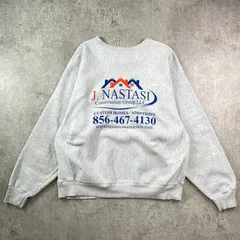 00年代 Champion PREMIUM REVERSE WEAVE チャンピオン リバースウィーブ 企業ロゴプリント スウェットシャツ メンズXL 