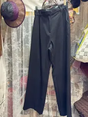 黒色 レディース ズボン スラックス