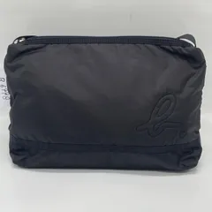 BN6998□agnes b. アニエスベー ショルダーバッグ ナイロン ブラック 軽量