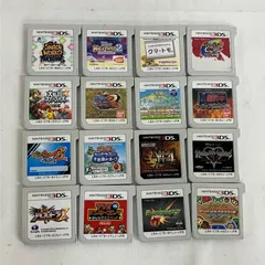 中古 NINTENDO 3DS ソフト まとめ 16個セット YDQ003U c069