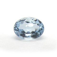 コンケイブカット ブルートパーズ オーバル 重さ19.85ct ヤラ - メルカリ
