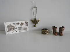 ♯Kvv25BDゼルダ神々のトライフォース2メタルアイテム3種