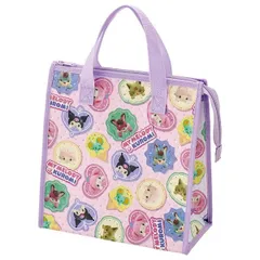 マイメロディ・クロミ 不織布保冷バッグ Netflix柄 弁当バッグ ランチバッグ サンリオ キャラクター スケーター