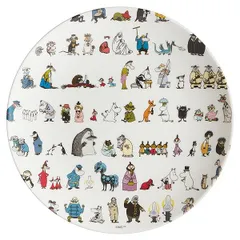 ムーミン 薄肉メラミンプレート プレート 皿 キャラクター スケーター