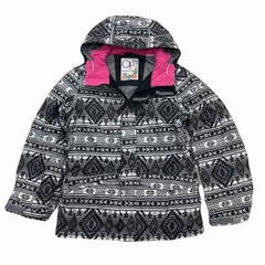 オーシャンパシフィック スキージャケット レディース L ネイティブ柄 スノボウェア スキーウェア 防寒 雪遊び