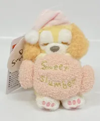 東京ディズニーシー ぬいぐるみバッジ Duffy and Friends クッキーアン(眠り)/Duffy's Sweet Dreams 2022