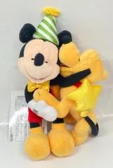 東京ディズニーリゾート ぬいぐるみバッジ Happy Birthday to You ミッキー&プルート 2021
