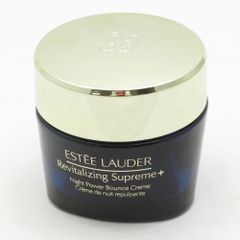 美品 ESTEELAUDER エスティローダー シュープリーム プラス ナイト バウンス クリーム フェイスクリ―ム 50ml 残量多 BD3752Y