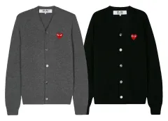 未使用級✨COMME des GARCONS ハイゲージニットカーディガン 2025年最新】comme des garconsカーディガンの人気アイテム - メルカリ