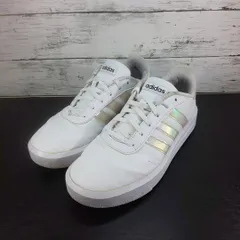 ADIDAS COURT PF W アディダス コート プラットフォーム ウィメンズ 24.5cm ホワイト 白 H06299 L12281
