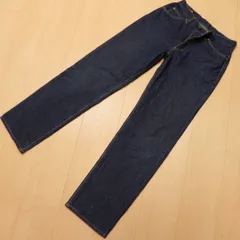 )402★ 90s 日本製 Lee RIDERS リー ライダース 0201 201 ストレート ダークインディゴ ジーンズ デニムパンツ W30 古着