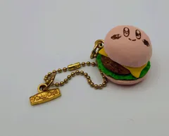 一番くじ 星のカービィ Kirby Cafe  E賞 おいしいメニューフィギュアチャーム  カービィバーガー