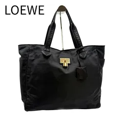 LOEWE ロエベ ヘリテージ トートバッグ ハンドバッグ PVC×レザー A4収納可 通勤 通学