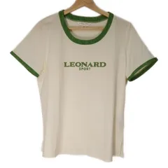 レオナールスポーツ LEONARD SPORTS 　40 　白　ホワイト レオナールスポーツ LEONARD SPORT スタンドカラー ジャケット ミドル