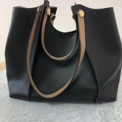 ドゥクラッセ 新品3way トートバッグ ショルダー ブラック×モス 