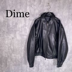 Dime レザージャケット ブラック L - メルカリ