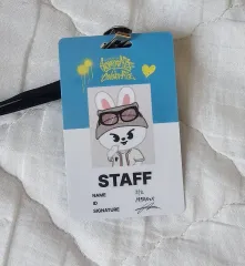 Stray Kids(ストレイキッズ・スキズ・SKZ) リノ(LEE KNOW・イミンホ) リービット(Leebit) ポップアップ トレカ 名札