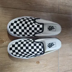 VANS オールドスクール チェッカーボード ミュール 255