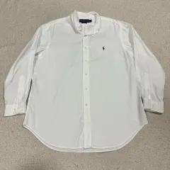 ポロシャツ 白 オーバーサイズ