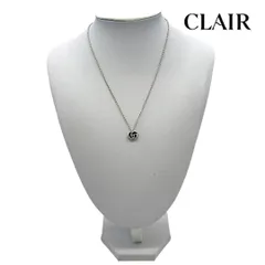 【極美品】 グッチ ネックレス GGロゴ 925 レディース GUCCI