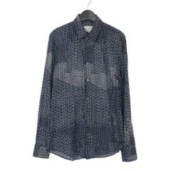 メゾンマルジェラ Maison Margiela 14AW ドット 総柄 スリムシャツ