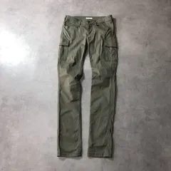WH104●D.M.G：スキニーカーゴパンツ ●Ｓ● カーキ ストレッチパンツ ドミンゴのサムネイル