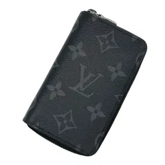 【中古】LOUIS VUITTON | ルイ・ヴィトン ジッピー コインパース ヴェルティカル モノグラム エクリプス コインケース M81662 ブラック【尾張小牧店】