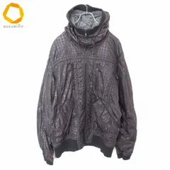 アルファインダストリーズ ALPHA INDUSTRIES ブルゾン ジャンパー フーディー 総柄 千鳥格子 メンズ [ｗ935721]