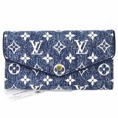 新品未使用】 Louis Vuitton モノグラム デニム 長財布 - メルカリ
